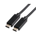 Cablu USB-C - USB-C, 1m, negru, CABLE-USBC/USBC-CC0002/1-CHO