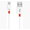 Cablu; USB 2.0; USB A mufa, mufa Apple Lightning; 1m; CABLE-USB/LIGHT-1.0WE