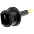 Conector optic, adaptor; Jack 3.5mm mufă, Toslink soclu; FM65010, CLIFF