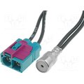 Conector auto, adaptor antena, Audi, Mercedes, Seat, VW, Skoda, ZRS-FAKRAX2-ISO