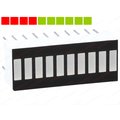 Bargraph cu LED-URI, 10 segmente, 4x rosu, 6x verde, OSX10201-RGG1, OPTOSUPPLY