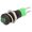 Lampa semnalizare, 12-14V, LED verde, orificiu montare 8.2mm, SMRD08212