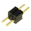 Bareta 1x2 pini, tata, pas 1.27mm, ZL319-2P