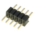 Şir pini; şiruri pini; tată; PIN: 5; drept; 1,27mm; THT; 1x5, ZL319-5P