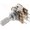 Potentiometru 100K, stereo, liniar, R16148-1B-2-B100K