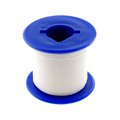 Conductor izolatie teflon; 0.61mm, fir wrap, OFC; 30AWG; alb, 200C, KYNAR-WH