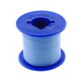 Conductor izolatie teflon; fir wrap, 0.61mm2, OFC; albastru; 200C, argintat, KYNAR-BL