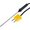 Sonda de temperatura, tip K, cu mufa, -50÷750°C; Lungime sondă:80mm, TP-06