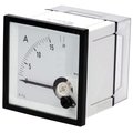 Ampermetru analogic, panou, 0-50/100A AC, 72x72mm, EQN72-50/100A