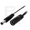 Cablu alimentare, cu mufa, 5.5x2.1mm, soclu, 5.5x2.1mm, 0.5m, DC.INV.0200.0050
