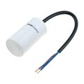 Condensator 10uF, pornire motor, 450V, fir, CBB60H-10/450