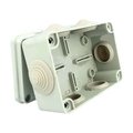 Cutie conexiuni, doze, jonctiuni, 80x120x50mm, IP65, gri, PW-S-BOX206
