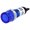 Lampa semnalizare 230V, neon 10mm, albastru, NI-1FBU-230V