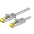 Cablu UTP, CAT6a, conectori RJ45, 1m, S/FTP7, FTP7-CU-010GY