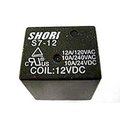 Releu 12V, SPST-NO, 10A, S7-12-1A, SHORI