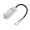 Condensator pornire motor, 30uF, 450V, fir cu papuc, surub, CBB60G-30/450