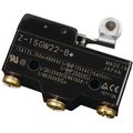 Microintrerupator cu rola, SPDT, 15A, 250V, maneta 26.6mm, Z-15GW22-B, OMRON