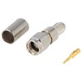 Conector coaxial, mufa SMA, tata, 50 ohmi, cablu H155, SMA502H155W12, UNICON